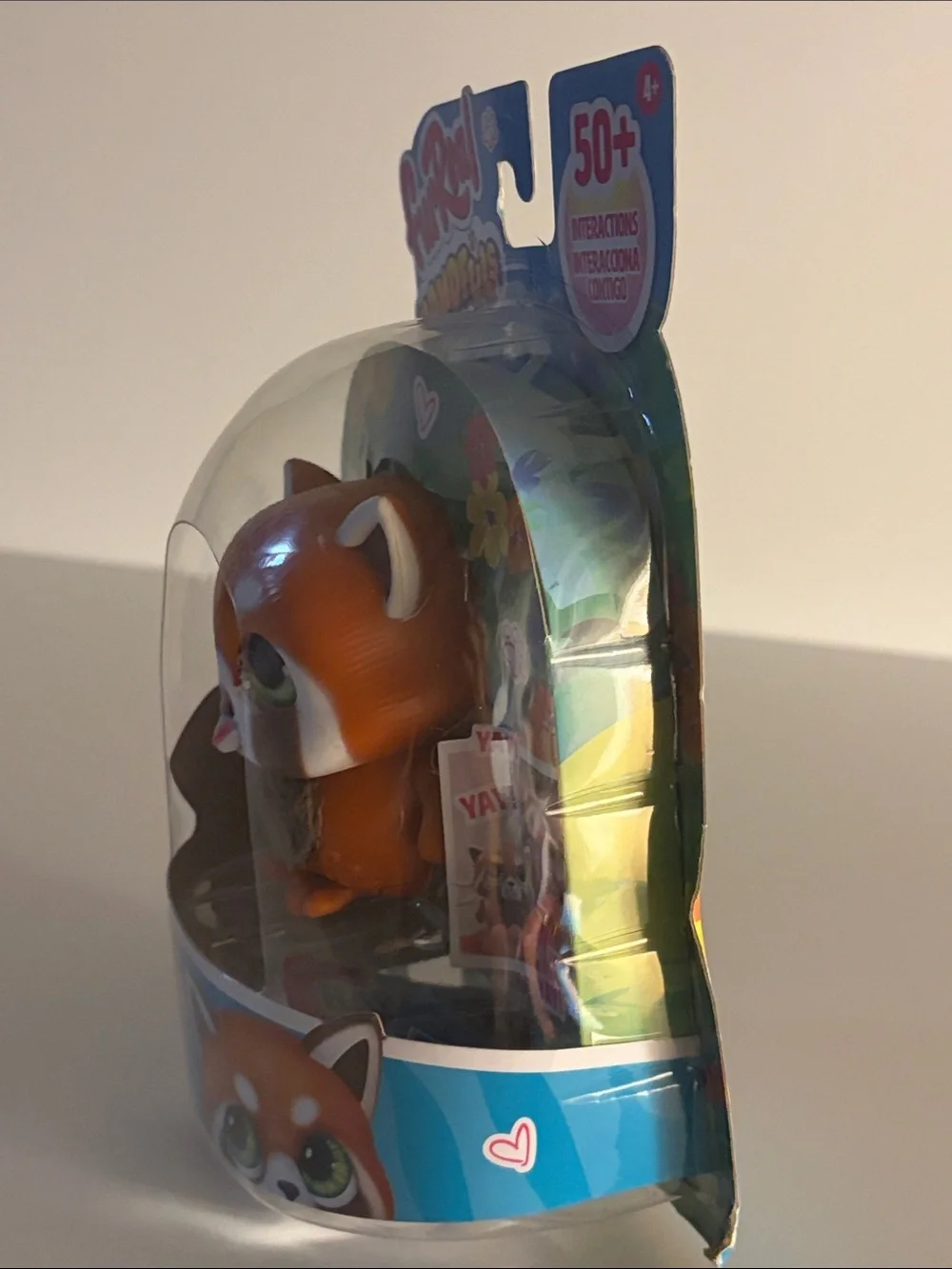 Shy the Red Panda Interactive Pet - Orange & Cream